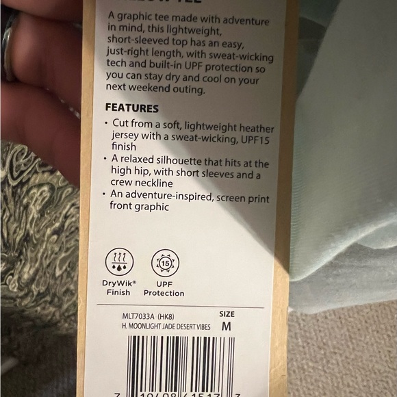 NWT Marika Adventure Moonlight Jade Desert Vibes Shirt - Picture 5 of 6